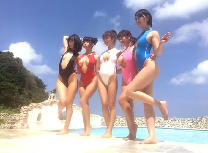 Nouveau maillot de bain discount japonais